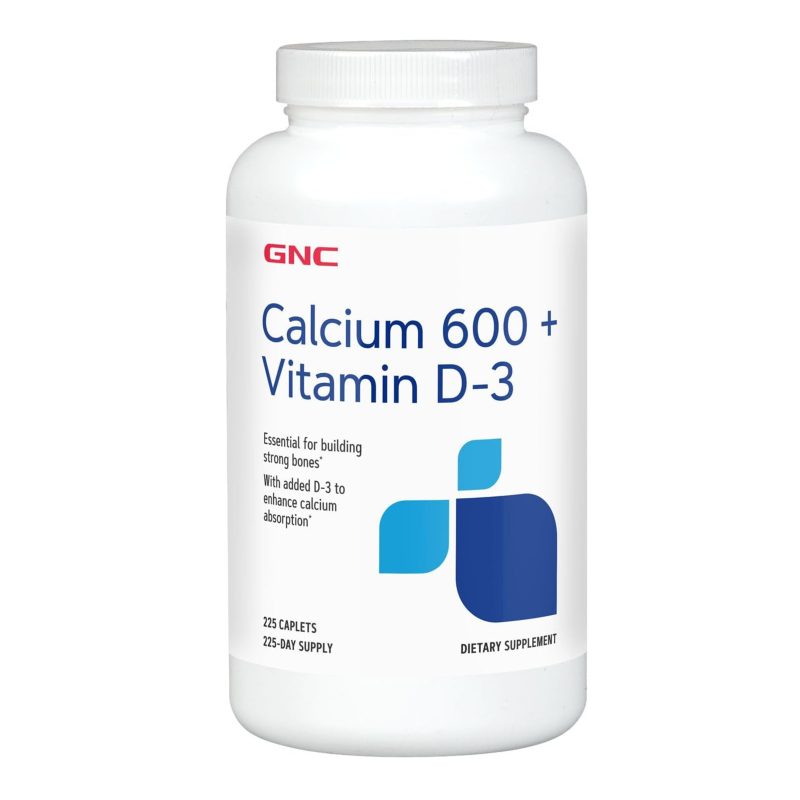 Calcium 600 Plus + Vitamin D-3 – 225 Caplets