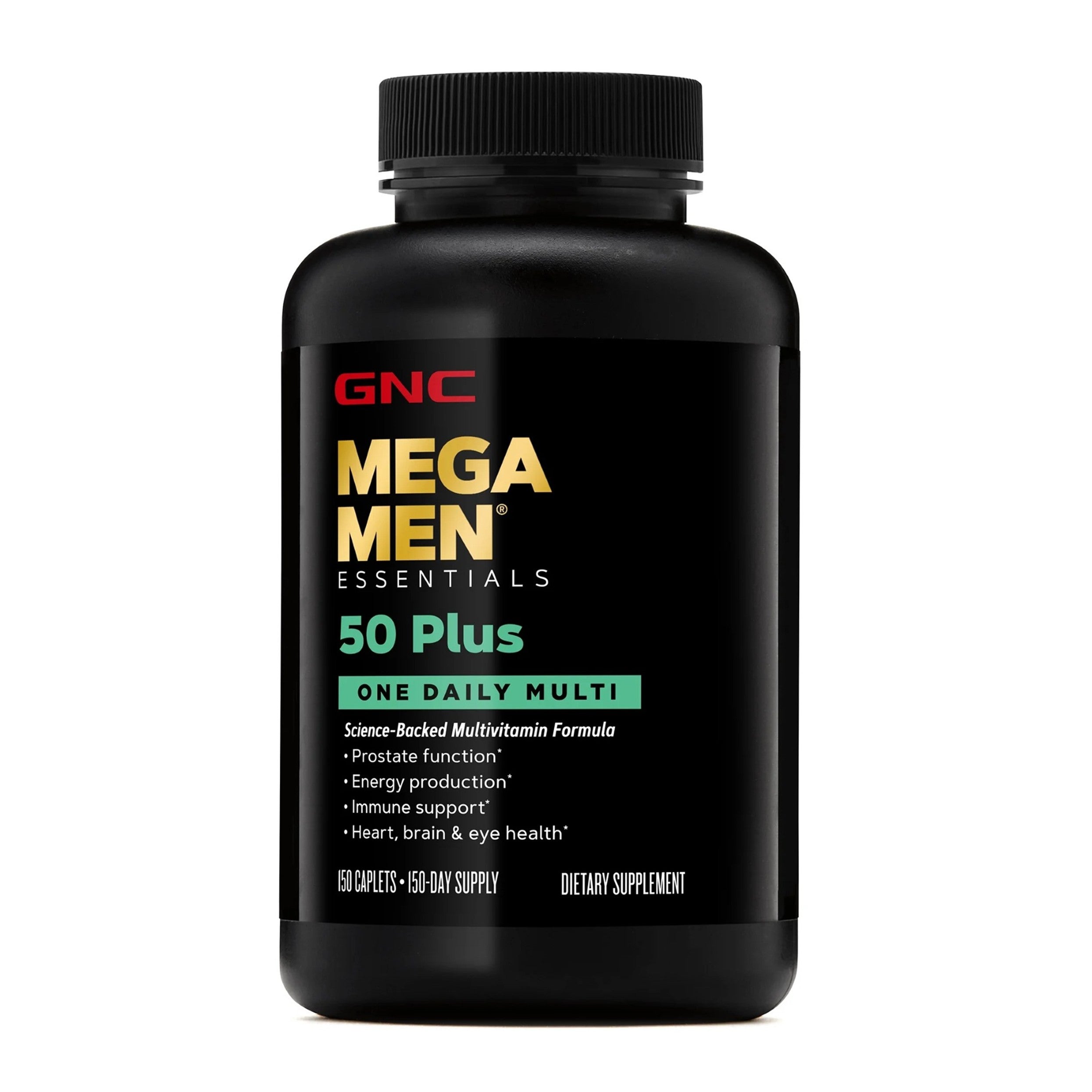 Mega Men 50-Plus One Daily Multivitamin – 150 Caplets